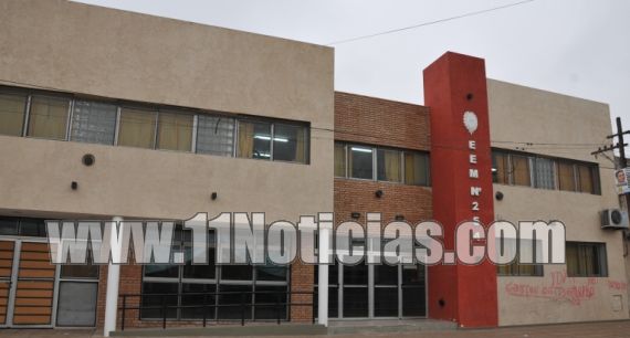 Daños en la escuela Nº 254 de Beltrán Daños en la escuela Nº 254 de Beltrán