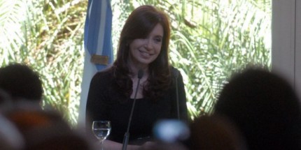 Cristina anunció créditos para los productores de trigo. Cristina anunció créditos para los productores de trigo.