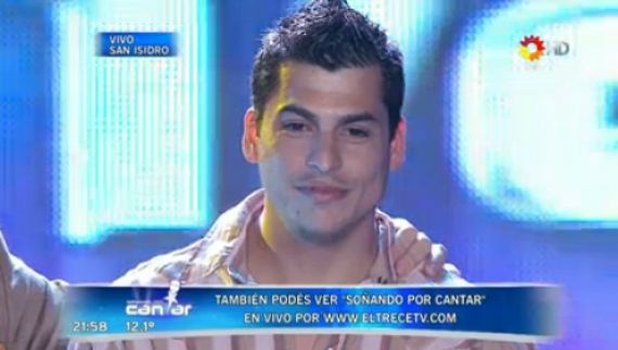 Un puertense en Soñando por Cantar Un puertense en Soñando por Cantar
