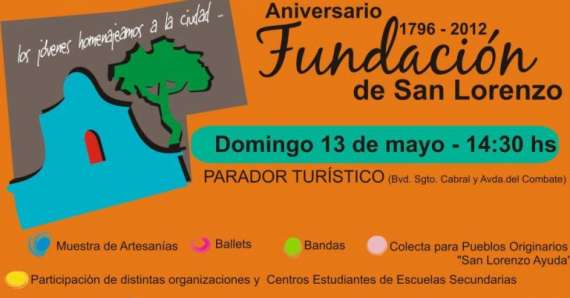 Festejos por el 216° aniversario de la ciudad de San Lorenzo Festejos por el 216° aniversario de la ciudad de San Lorenzo