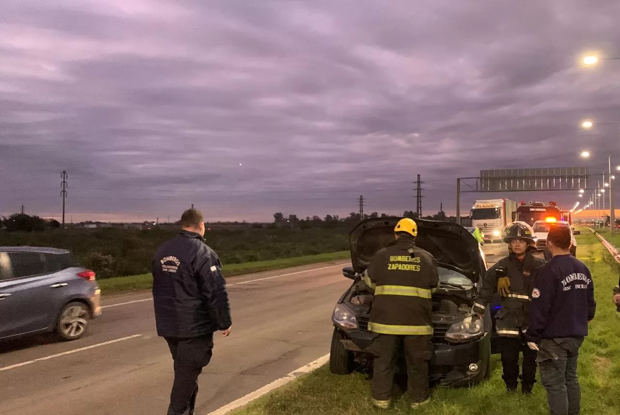 Tres Personas Heridas Tras Un Choque En La Autopista Rosario Santa Fe