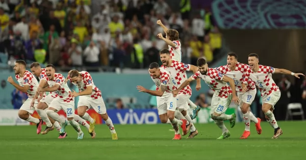 Sorpresa mundialista: Croacia venció en penales, eliminó a Brasil y se clasificó a semifinales