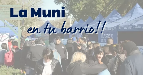Fray Luis Beltrán: La “Muni en tu barrio” llega este viernes a la Plaza Palestina