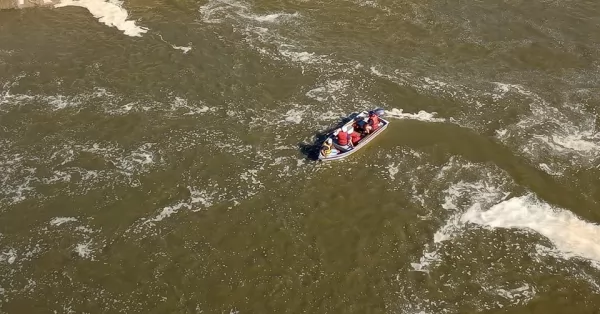 Buscan a un joven que estaba pescando y desapareció en el Río Carcarañá