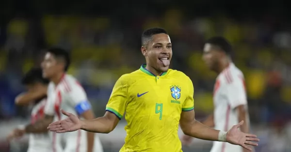 Brasil abrió el Sudamericano Sub 20 con una goleada