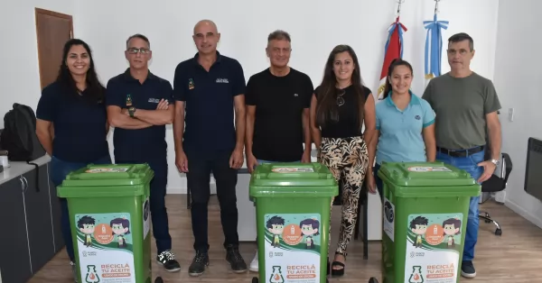 La Municipalidad de Capitán Bermúdez se suma a la campaña “Reciclá tu aceite”
