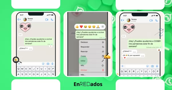 No más errores: ya se pueden editar los mensajes de Whatsapp