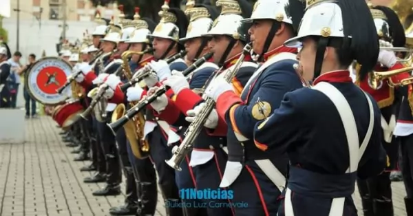 Bandas militares del país tocarán en los barrios y en el Campo de la Gloria 