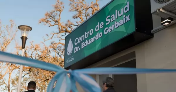 Timbúes: Fiorenza inauguró la ampliación y remodelación del Centro de Salud D. Eduardo Gerbaix