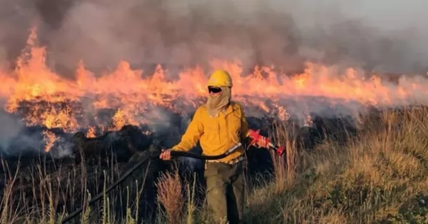 Cuatro provincias registran incendios forestales activos