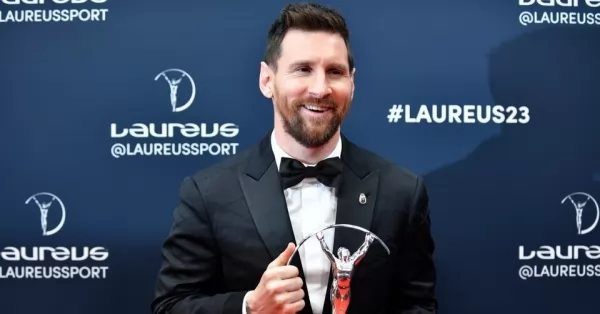 Messi y la selección ganaron los premios Laureus 2022