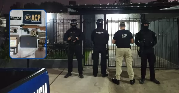 Desbarataron a la banda del “Peruano” en 45 allanamientos en Rosario y alrededores