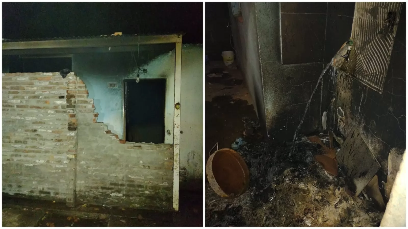Se incendió una vivienda en Baigorria e investigan la relación con el crimen de Santiago Pacheco