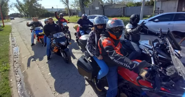 Inadaptados Motoviajeros de San Lorenzo se prepara para celebrar su 10° aniversario