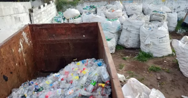 Fray Luis Beltrán: Eco Encuentro recolectó más de 80 mil kilos de plásticos