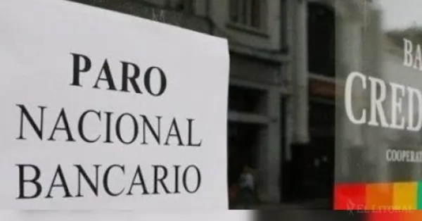 Bancarios ratificaron el paro nacional de 24 horas para este jueves 