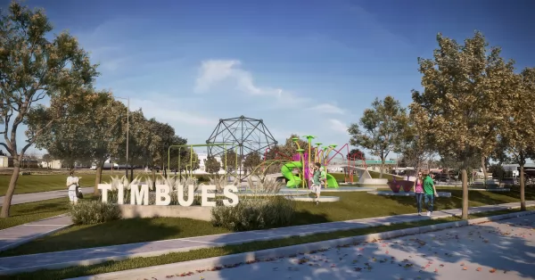 Timbues encamina el proyecto de un nuevo Parque Urbano 