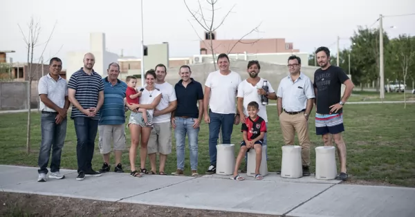 San Lorenzo suma un nuevo espacio público en la zona oeste 