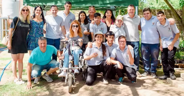 San Lorenzo: Raimundo compartió el último encuentro del año con los alumnos del Vivero Inclusivo