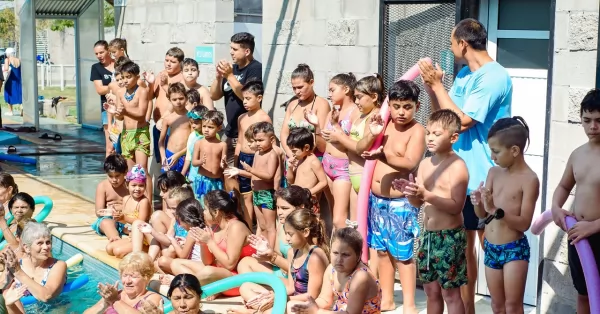 San Lorenzo: la pileta del CIC recibió a más de 300 personas en las actividades de verano 
