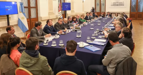 La Junta Provincial de Seguridad se reunió con la presencia de Perotti