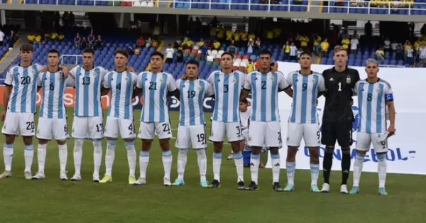 Sudamericano sub-20: Argentina enfrenta a Colombia con la obligación de ganar para no quedar eliminada
