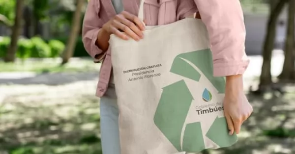 Timbúes inicia campaña de concientización para eliminar las bolsas plásticas 