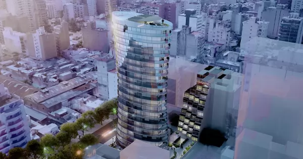 Construirán un lujoso hotel en el centro de Rosario