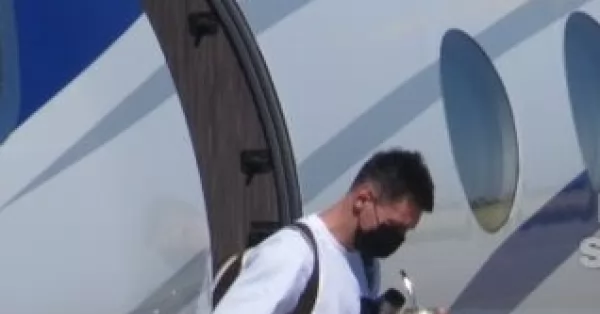 Messi ya está en Rosario