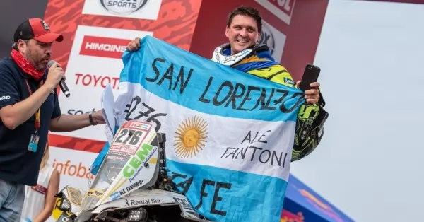 El sanlorencino Alejandro Fantoni volverá a competir en el Rally Dakar 
