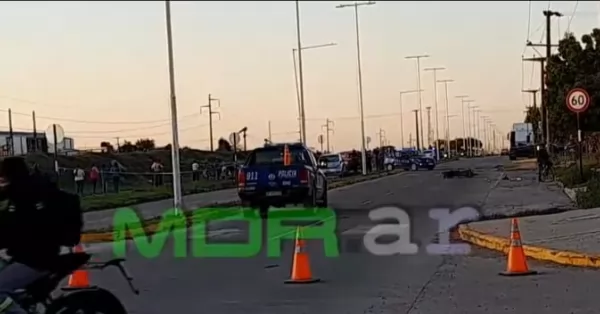 Un muerto tras un accidente de tránsito en Avenida Interurbana en Fray Luis Beltrán