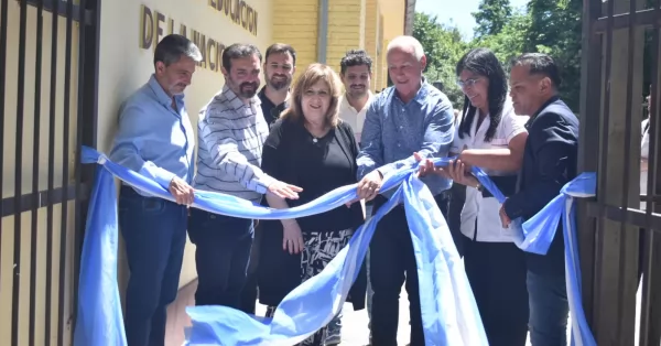 Inauguraron el nuevo edificio del comedor de la Escuela Primaria N° 6033 