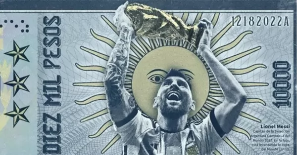 El Gobierno analiza crear un billete con la cara de Leo Messi