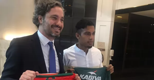 El capitán de la Selección de fútbol de Bangladesh jugará el Federal A