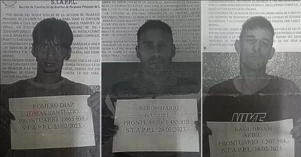 Tres presos escaparon de una comisaría en Rosario y un policía resultó herido
