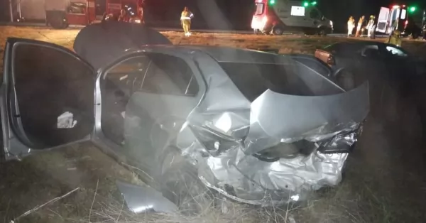 Un accidente en la Autopista a la altura de Fray Luis Beltrán dejó seis heridos