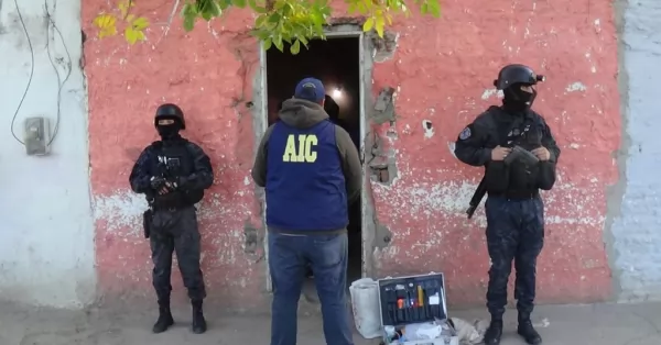 Detuvieron a cuatro personas por venta de drogas en Puerto General San Martín