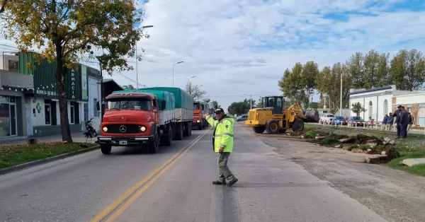 Timbúes: Avanza la reforma integral en Ruta Nacional Nº 11