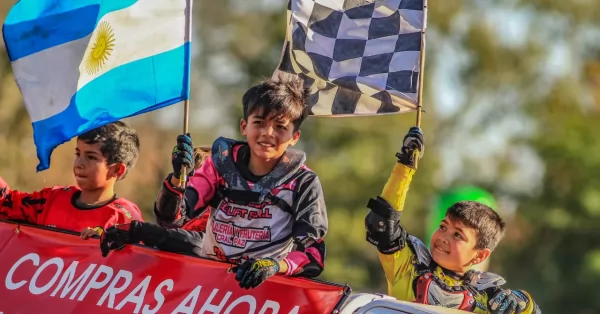 Milo, la promesa beltranense del motociclismo infantil