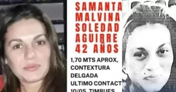 Buscan a una mujer que desapareció el 10 de mayo en Timbúes
