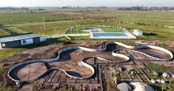 Camping Aceitero: sin parar avanzan las obras de ampliación