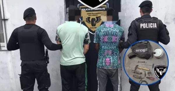 San Lorenzo: detuvieron a dos jóvenes por ingresar a robar al ex cine San Martín 