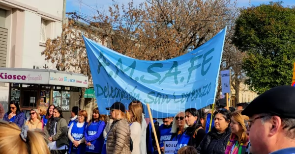 Amsafe inicia nuevas jornadas de paro y los docentes se movilizarán mañana en San Lorenzo 