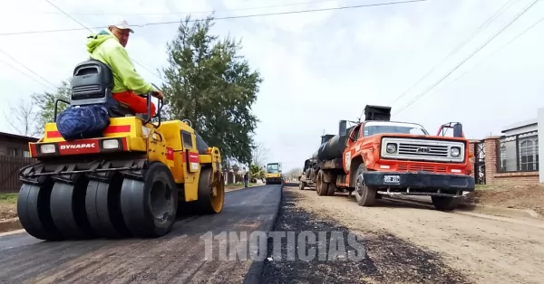 Beltran sumará 32 calles de asfalto
