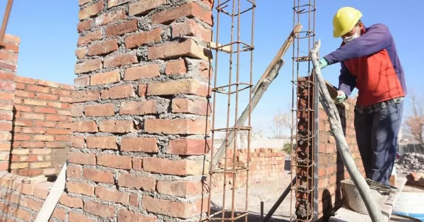 La actividad de la construcción cayó 7,5 por ciento anual en agosto