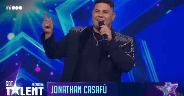 El sanlorencino Jonathan Casafú cautivó con su presentación al jurado de Got Talent