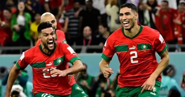 Marruecos hace historia y es el país africano que más lejos llegó en una copa del mundo