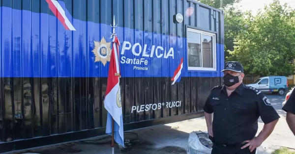 Anunciaron la instalación de un destacamento policial en el ingreso sur a Capitán Bermúdez